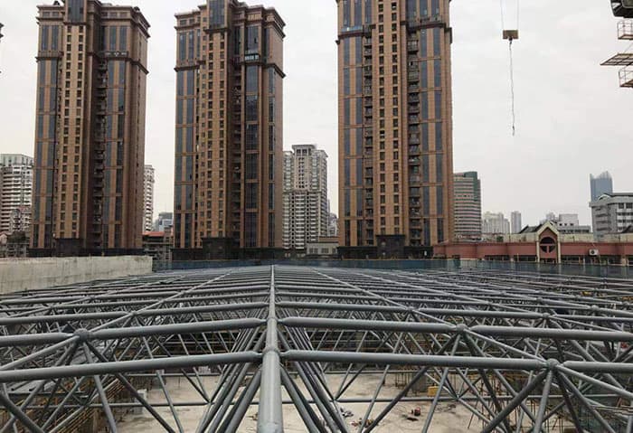 十堰螺栓球网架结构